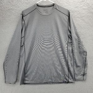 Patagonia Men's Classic Capilene Midweight Baselayer Crewneck Gray 44425